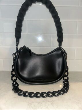 Charles & Keith Lana Curved Shoulder Bag